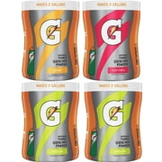 Gatorade Thirst Quencher Powder Variety Pack, 18.3 Ounce, 4 Canisters