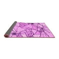 thumbnail image 2 of Ahgly Company Indoor Round Abstract Pink Contemporary Area Rugs, 4' Round, 2 of 4