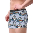 thumbnail image 4 of Fotbe Boxers Briefs For Men, Custom Mens Underwear Boxer Briefs With Design Name, Gifts For Boyfriend Husband Him -Size Name, 4 of 9
