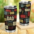 thumbnail image 3 of Gifts for Dad, Dad Tumbler with Lid Stainless Steel, Dad Travel Coffee Mug, Dad Drinking Cup, Father Day Gifts\u2026, 3 of 6