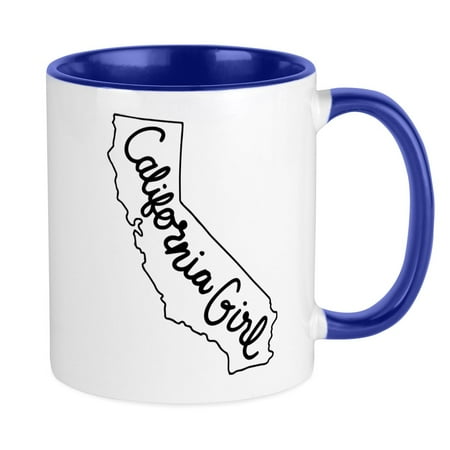 

CafePress - California Girl - Ceramic Coffee Tea Novelty Mug Cup 11 oz