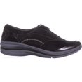 thumbnail image 4 of Womens Dr. Scholl's Wondrous Front Zip Loafers, Black, 4 of 6