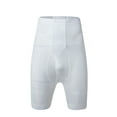 thumbnail image 6 of Men's Hi-waist Slimming Tummy Abs Shaper with Boxer Brief Thigh Slimmer Workout Stretch Shapewear Shorts White, 6 of 8