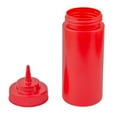 thumbnail image 2 of Tablecraft Wide Mouth Squeeze Bottle, 16 Oz, Red, 2 of 2