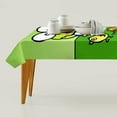 thumbnail image 3 of Sanrio Tablecloth for Keroppi Washable Square Cotton Cute Funny Softfor Kitchen & Table Linens 55×70.9 in, 3 of 5