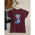 thumbnail image 3 of Anime Girl Ballerina Outfit T-Shirt Women -Image by Shutterstock, Female Small, 3 of 4
