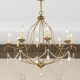thumbnail image 2 of Livex Lighting - Chesterfield - 8 Light Chandelier in French Country Style - 32, 2 of 12
