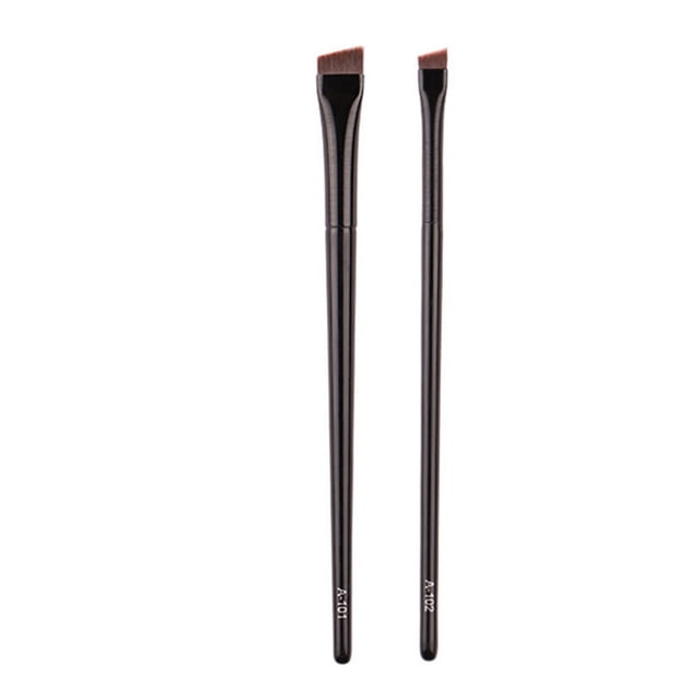 Pinceles para delineador de ojos en ángulo fino, pincel para delineador de ojos, ángulo plano inclinado ultrafino para herramienta cosmética de belleza