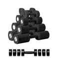 thumbnail image 1 of Juego de 2 Mancuernas Ajustables, Juego de Aancuernas de Peso Libre 4 en 1 para Mujer, Cada Una de 1 kg, 2 kg, 3 kg, 4 kg con Mango de Goma Suave ABS para Perfecto para Hacer Ejercicio en Casa, 1 of 7