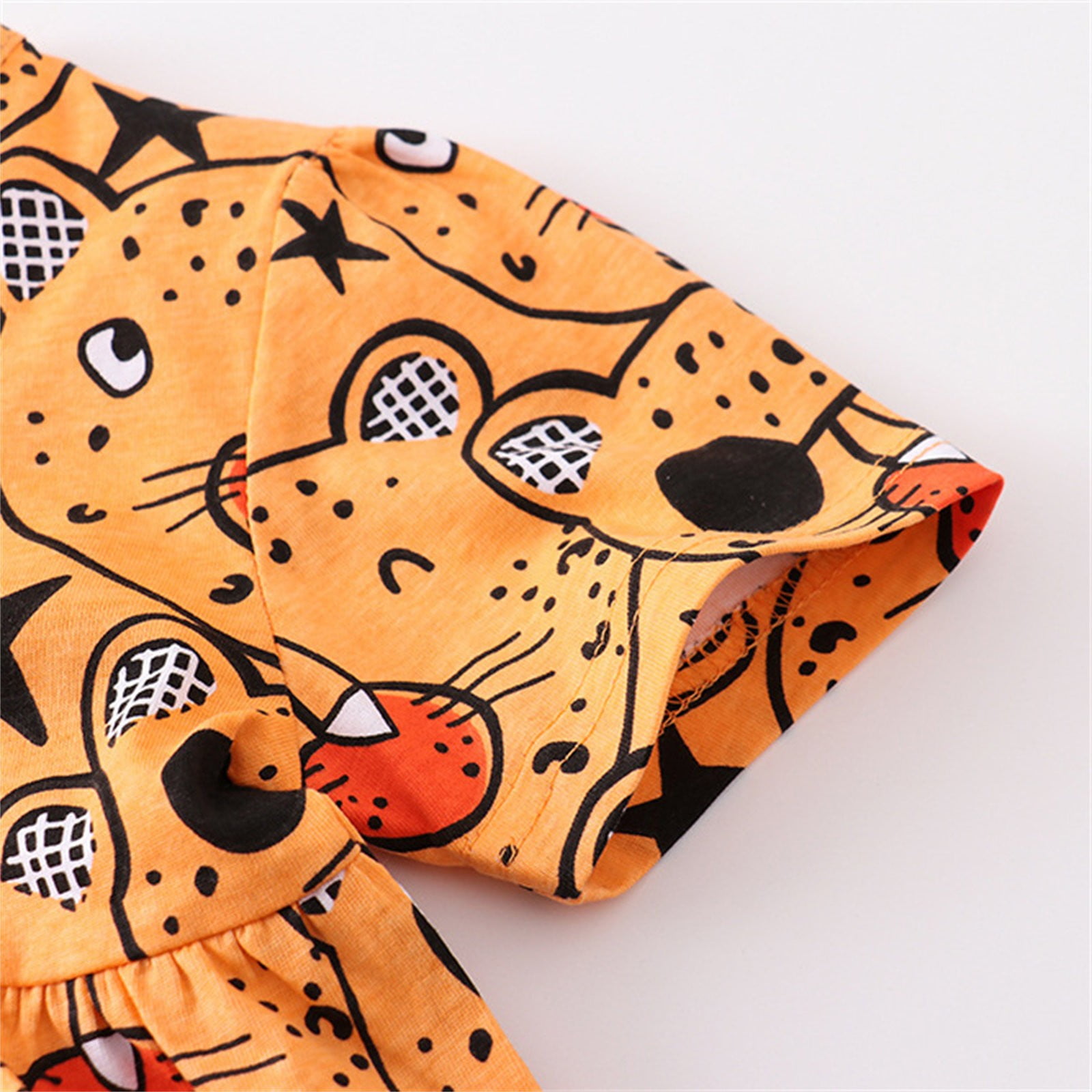 Girls tiger print dress online