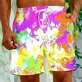 thumbnail image 4 of DDAPJ pyju Men's Swim Trunks Quick Dry Bathing Suit Swimming Board Shorts Summer Beach Swimwear with Pockets on Sale Multicolor XL, 4 of 8