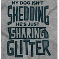 thumbnail image 2 of Shedding Sharing Glitter Dog Fur Puppy Zip Up Hoodie Men's Women's Brisco Brands M, 2 of 6