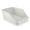 Grey, variant on Yellow Large Cat Litter Box Low Entry High Sides for Indoor Cats