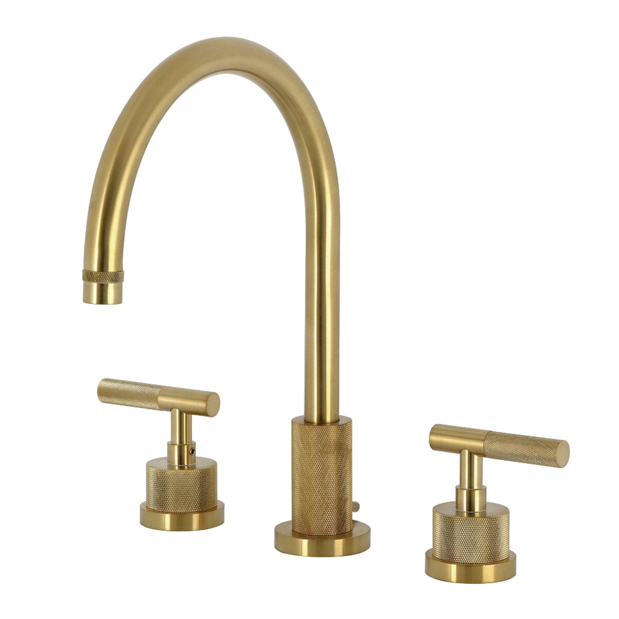Kingston Brass FSC892KNLAC Convergent Two-Handle 3-Hole Deck Mount