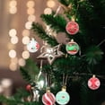thumbnail image 5 of 20pcs 2.4 In Sparkling Red And Green Christmas Balls For Christmas Tree Decorations And Holiday Parties, 5 of 6