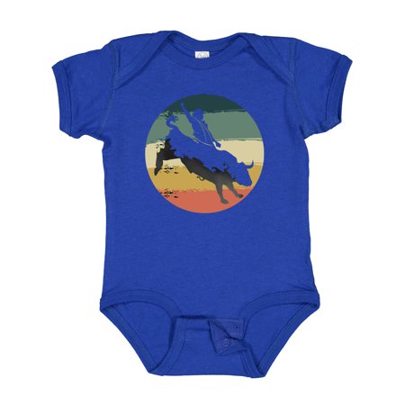 

Inktastic Bull Riding Rodeo Rider Gift Baby Boy or Baby Girl Bodysuit