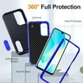 thumbnail image 3 of TECH CIRCLE for Samsung Galaxy A36 5G Hybrid Case with KickStand,Heavy Duty Protection Shockproof/Dustproof/Drop Proof Anti-Scratch Slim Protective Durable Case Hard Cover for Women Men,G, 3 of 9