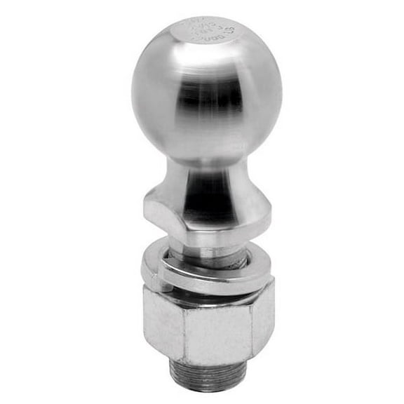 Draw-Tite 63834 2-5/16" Zinc Hitch Ball 1-1/4" Shank Dia, 2-3/4" Shank Length - 12000 Lbs