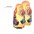 thumbnail image 6 of Sikiie Colorful Wave Dragon Head Car Seat Protector 2 Pack Car Seat Cushion Mat, Car Seat Covers for SUV, Truck, Van, 6 of 7