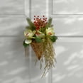 thumbnail image 2 of 11" Cymbidium Artficial Flower Wall Basket, 2 of 3
