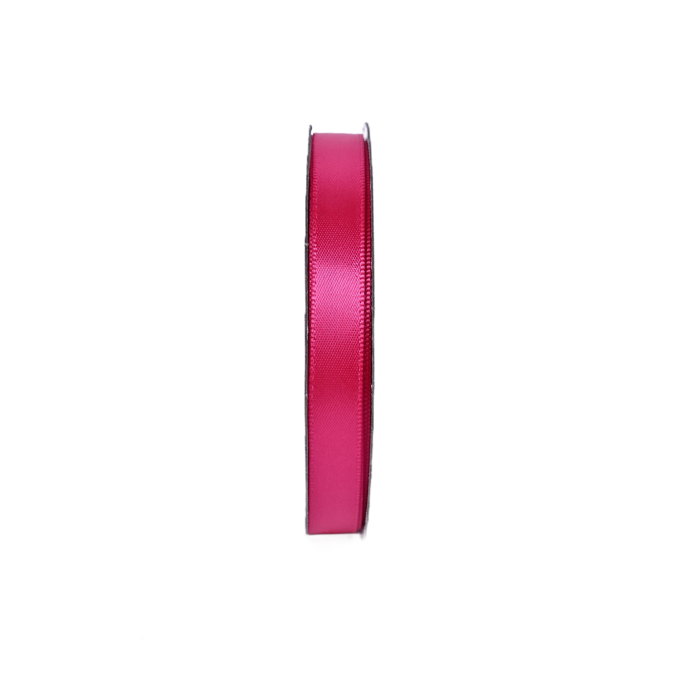 Gwen Studios 3/8" Hot Pink Satin Ribbon, 7 Yards