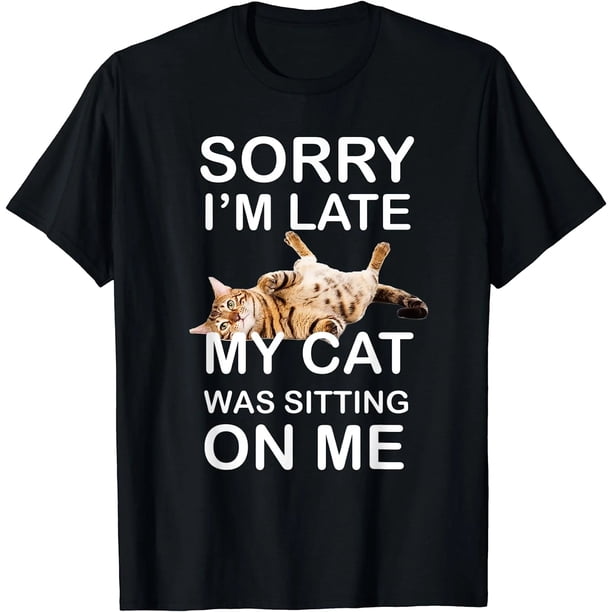 Camisetas de Gatos para Mujer - Playera Divertida para Mamá Gata