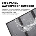 thumbnail image 3 of Portable 60W Solar Charger with Foldable Design - 18V Outdoor Power Bank for Phones and Devices, Multi-Connector Compatibility, Lightweight and Waterproof, Ideal for Camping and Travel - Available in, 3 of 7