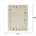 thumbnail image 4 of Mainstays Alphabet Indoor Rug, 6'7"W x 9'L, 4 of 7