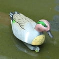 thumbnail image 3 of Señuelo flotante para patos, ahuyentador de aves de caza, adorno creativo para animales 31cm Drake, 3 of 9