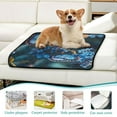 thumbnail image 5 of Washable Pet Pee Pads with Super Absorbent Reusable Training Pads for Dogs & Cats Beautiful Blue Butterfly, 5 of 6