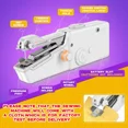 thumbnail image 4 of Er na Mini sewing machine Mini Electric Sewing Machine Handheld Portable Sewing Machine with Bobbin for Needlework Handwork Home Travel Sewing Accessories, 4 of 11