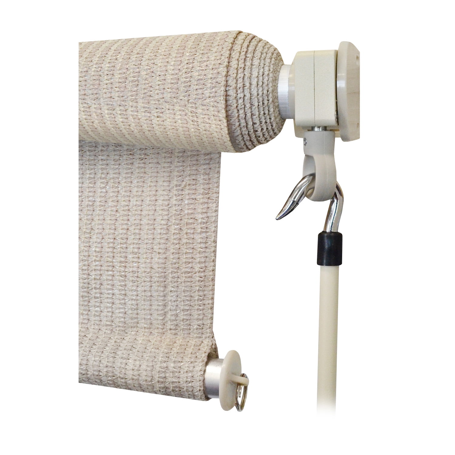 Keystone Fabrics Outdoor Roller Patio Sun Shade 4ft Wide (Beige)
