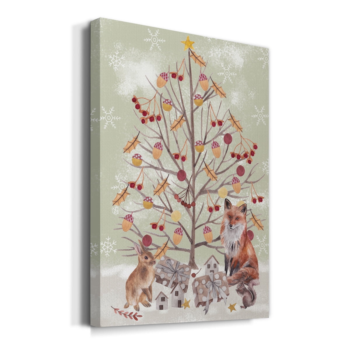 Christmas Time Collection B- Gallery Wrapped Canvas