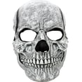 thumbnail image 5 of Máscara De Calavera Esqueleto White Skull Disfraz Halloween Ghoulish productions Mascara Completa, 5 of 5