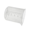 thumbnail image 4 of 5 Pcs/set Plastic Measuring Cups Lab Beakers cup; transparent measuring cup; Water Flour Powder Measuring Cups with Scales, 4 of 8