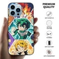 thumbnail image 3 of Anime Phone Case, My Hero Academia Phone Case Compatible With Iphone 13 Pro 6.1 Inch Iphone 13 Pro Max 6.7 Inch, Soft Anti-Scratch Shockproof TPU Protective Bumper Phone Cover, 3 of 7