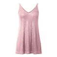 thumbnail image 4 of Daznico Women's Sequin Mini Dress - Sleeveless V-Neck Sling Dress, Comfortable Loose Fit for Night Out/Party, Pure Desire Style,for Size XL, 4 of 7