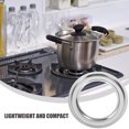 thumbnail image 3 of CTIRCHIU Stove Burner Drip Pan Stainless Steel Square for Chefs Cooking 1Pack, 3 of 8
