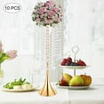 thumbnail image 3 of Miumaeov 10Pcs Wedding Centerpieces for Tables 55cm/21.6inch Tall Vases Metal Centerpieces Table Decorations for Wedding Ceremony Party Birthday Anniversary Events, 3 of 12
