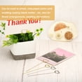 thumbnail image 4 of Unique Bargains 4.7 Inch Metal Wire Place Card Holder, 30 Pack Photo Picture Floral Picks Heart Shape Clips DIY, Silver Tone, 4 of 4