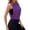Purple, variant on Women's Loose Fit Yoga Cover-Up, Thin Sleeveless Athletic Top for Summer, Lightweight Layer for Beach, Gym, and Casual Outdoor Wear-Brown