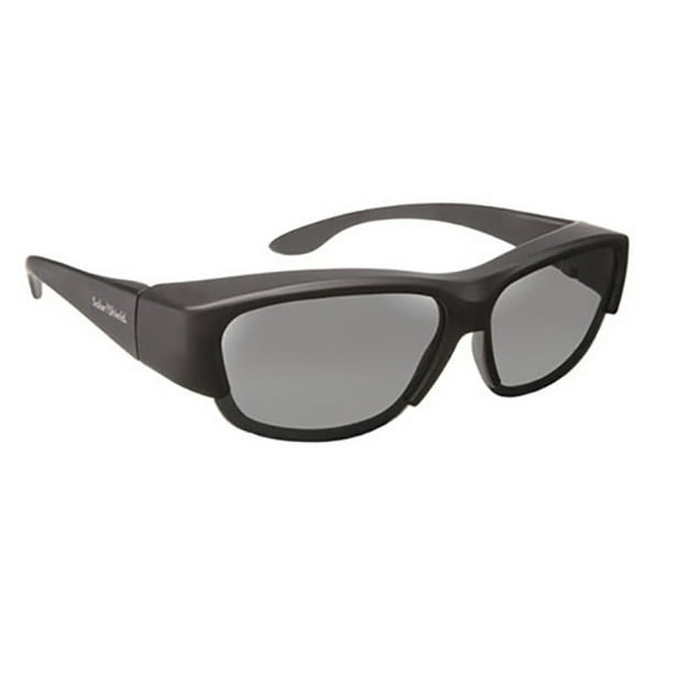 Solar Shield Solar Shield Unisex Gunmetal Polarized SolarShield