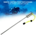 thumbnail image 3 of Diving Lobster Pointer, 30cm/11.8in  Lobster Tickle Pointer Stick Practical with Scale Hand Strap for  Diving White,Yellow,Green, 3 of 8