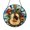 Acrylic 3.5 Inch, variant on Stained Glass Guitar Window Hanging Decor, Artistic Musical Instrument Suncatcher, Bright Color Light Reflection Ornament for Home Interior