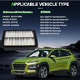 thumbnail image 3 of shiyou-Engine Air Filter for Hyundai,for Kia 1pc CA12057, 3 of 4