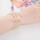 thumbnail image 4 of Apertura Brazalete con hoja Accesorios de muñeca Sunnimix Pulsera de apertura de las mujeres, 4 of 8