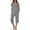 Gray, variant on ZZwxWA Two Piece Sets for Women Summer Womens Pajamas Homewear Short Sleeve Tops and Capris Pants Solid Women's Casual Outfits Soft 2 Piece Nightwear Set Holiday Gift Finder
