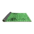 thumbnail image 2 of Ahgly Company Indoor Rectangle Persian Emerald Green Traditional Area Rugs, 7' x 9', 2 of 4