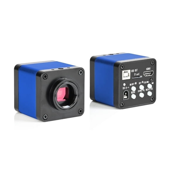 Hayear 16MP 1080P Adult HDMI Industrial Microscope Camera for Phone THT PCB SMD Soldering,5X Didital Zoom,Support Windows/Mac/Linux System