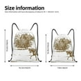 thumbnail image 2 of Daiia Horse Rider In Field Pattern Drawstring Backpack, Gym Bag, Lightweight Backpack, Water-Resistant Bag Travel Sports Backpack, Fitness Bag, Yoga Bag-Small, 2 of 6